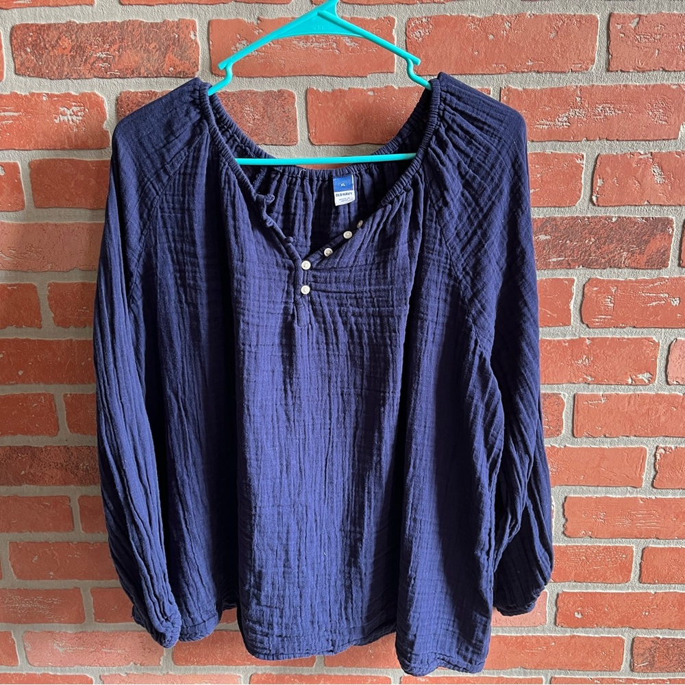 Blue xl Blouse